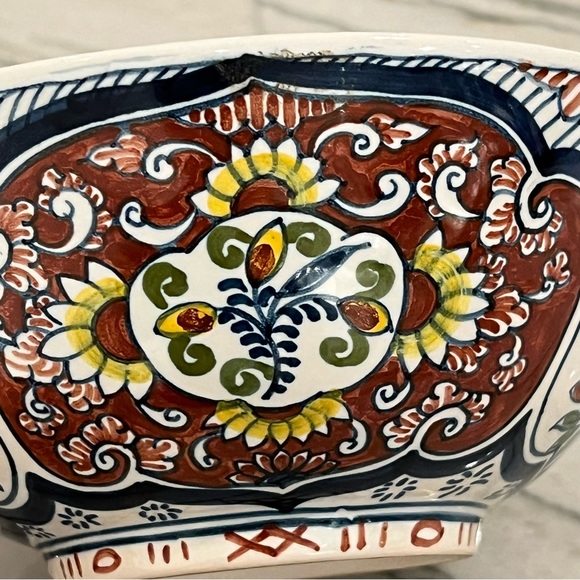 Vintage Holland Majolica Bowl - Picture 7 of 16